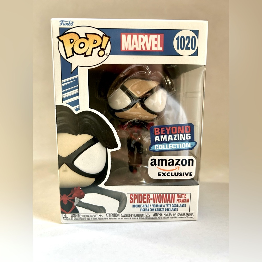 Marvel Spider Woman Amazon exclusive Funko Pop